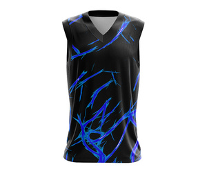 Conjunto de Uniforme de Baloncesto Personalizado con Sublimación Completa, de Alta Calidad, Transpirable y de Secado Rápido, en Poliéster, para Hombre y Mujer - Product Image 4