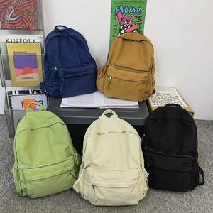 <b>Canvas</b> Casual <b>Backpack</b> Unisex Softback 20-37L Durable Zipper Closure Daily Use - Product Image 4