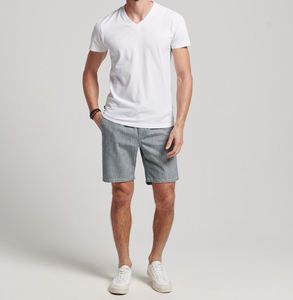 Pantalones Cortos de Alta Calidad Personalizados, de Algodón y Felpa, Casuales, con Cintura Elástica Alta, Diseño Multibolsillos, de Secado Rápido - Product Image 1