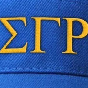 หมวกแก๊ปปักลาย Sigma Gamma Rho สีน้ำเงินรอยัล สำหรับชมรมนักศึกษากรีก หมวกกันแดดสำหรับผู้หญิง ปรับขนาดได้ หมวกกีฬา หมวกลำลองสำหรับวิทยาลัย หมวกสำหรับกิจกรรมกลางแจ้ง - Product Image 4