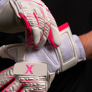 Gants de gardien de but pour jeunes, en cuir, antidérapants, respirants, avec paume élargie pour une meilleure adhérence et flexibilité des doigts, très demandés - Product Image 4