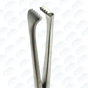 Instrumentos Médicos, Equipos Quirúrgicos, Pinzas de Allis de Alta Calidad para Tejidos y Sujeción, 14 cm, Rectas, con Mordaza Dentada - Product Image 3