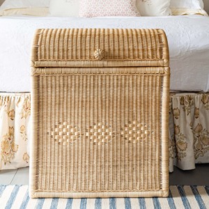 Custom Sizes Woven Rattan Trunk Luggage Storage Chest Drawer for Kids Room Decor Best Selling - Product Image 3