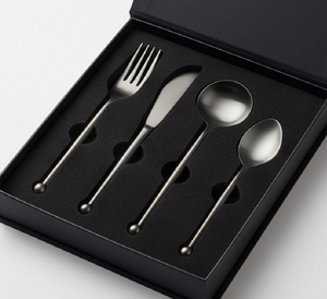 Cuillère à soupe minimaliste en métal avec finition mate, compatible lave-vaisselle, pour la restauration, les hôtels, le camping et l'usage domestique - Product Image 6