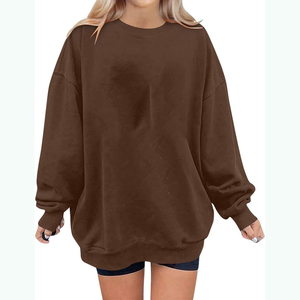 Sudaderas de Algodón para Mujer, Diseño Personalizado, Alta Calidad, Manga Larga, Casuales, Invierno, Color Sólido, Estilo Urbano, Forro Polar, Venta al Por Mayor - Product Image 5