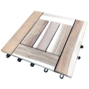 Planches de terrasse en bois d'acacia vietnamien pour extérieur, dalles de terrasse en bois d'acacia vietnamien, planches à emboîtement, antidérapantes, design contemporain, finition mate, surface huilée - Product Image 6