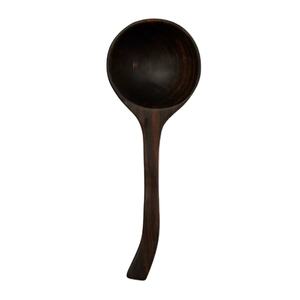 Cuillères à soupe rondes de haute qualité en vente chaude, cuillère à soupe coréenne, cuillère à thé et à café en bois, cuillères de service pour restaurant et mariage - Product Image 1