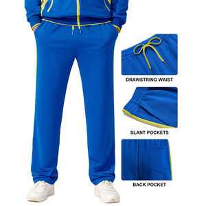 Streetwear Lightweight comfortable stretchy versatile oversized Long Sleeves tracksuit for man 100% cotton Tracksuits - Product Image 4