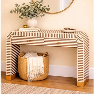 Table basse en résine de qualité supérieure avec un design moderne, écologique et durable, meubles de salon - Product Image 1