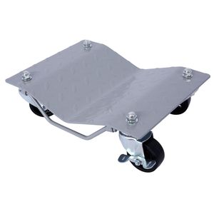 Heavy Duty 4 Tire <b>Wheel</b> <b>Dolly</b> 6000lbs Capacity Car <b>Dolly</b> <b>with</b> Gray Finish for Movers and Stakers - Product Image 5