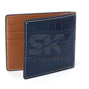 Cartera Inteligente Multifuncional Ligera, Nuevo Diseño, Alta Calidad, Cartera de Cuero Genuino para Hombre con Textura de Serpiente - Product Image 6