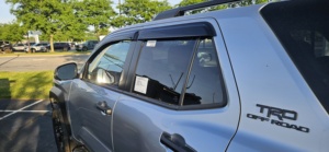 แผ่นบังแดดประตูรถยนต์ HIC วัสดุ PMMA  ใช้ได้กับ TOYOTA 4Runner 2025+ ได้พอดี 100% - Product Image 3