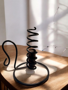 Porte-bougies décoratifs en métal de luxe, décoration haut de gamme pour la maison et les restaurants, écologiques, Noël, ODM disponible, fabrication élégante - Product Image 2