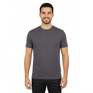 Camiseta Clásica para Hombre, Manga Corta, Cuello Redondo, Algodón Premium Suave, Corte Regular, Camiseta Básica Lisa, Esencial - Product Image 1