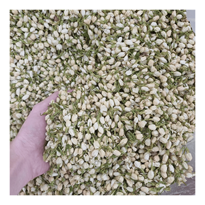 Dried jasmine flower selected whole buds for <b>bubble</b> tea <b>toppings</b> and sachet filling, low-moisture floral material from Vietnam - Product Image 2