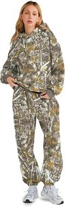 Conjunto de Sudadera con Capucha Oversize y Pantalones de Chándal de Forro Polar Premium para Mujer, Conjunto Deportivo de Sudadera con Capucha y Pantalones de Chándal para Mujer - Product Image 2