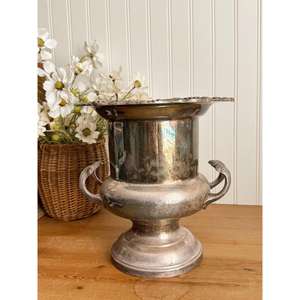 Food Safe Metal <b>Ice</b> <b>Bucket</b> With Lid Easy Portable Metal Champagne Wine Chiller <b>Bucket</b> With Handles Double Wall - Product Image 4