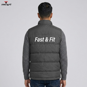 Gilet matelassé réversible imperméable et respirant, très populaire, de haute qualité, chaud pour l'hiver, sans manches, service OEM - Product Image 6