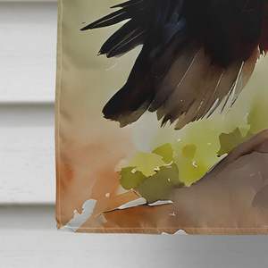 Águila gran porche manga poste decorativo patio Banner arte Multicolor poliéster casa bandera casa tamaño colgante de pared - Product Image 4