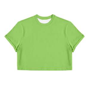 เสื้อยืดครอปทรงปกติ ผ้าฝ้ายถัก 100% สปอร์ต สตรีทแวร์ สำหรับผู้ชาย ขายส่ง รับผลิตตามแบบ เป็นมิตรกับสิ่งแวดล้อม แห้งเร็ว ระบายอากาศได้ดี ด้านหน้า - Product Image 1