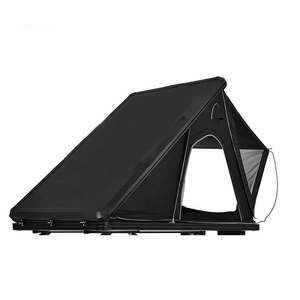 Carpa de techo rígida automática con paneles solares, diseño ligero tipo panal, para acampar al aire libre - Product Image 1