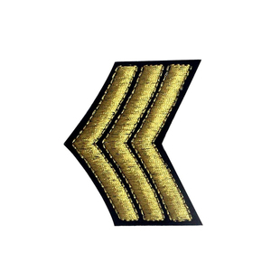 Parche Táctico de Rango Chevron para Uniforme, Parche Termoadhesivo para Ropa, Parches Bordados Personalizados - Product Image 2