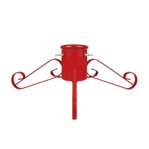 Soporte de Metal de Alta Calidad para Árbol de Navidad, Diseño con Revestimiento Rojo, Moderno y a Bajo Precio - Product Image 3