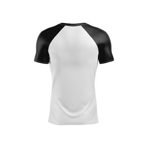 Camiseta de Compresión Personalizada Sublimada para MMA y BJJ de Manga Corta - Top Transpirable Elástico en 4 Direcciones para Grappling - OEM Profesional - Product Image 4