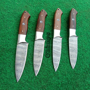 Cuchillo de Chef Profesional de Acero de Damasco Hecho a Mano, Afilado y Ecológico para Cortar Frutas, Personalizable OEM - Product Image 6