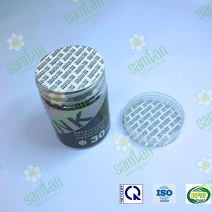 Bouchons de bouteilles en plastique à deux pièces avec revêtement en mousse, scellés par induction, anti-effraction, de qualité alimentaire (sérigraphiés) fabriqués au Vietnam - Product Image 5