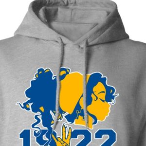 Sudadera con Capucha Estampada con el Símbolo Griego de Sigma Gamma Rho, Sudadera con Capucha para Mujer, Sudadera Universitaria Personalizada - Product Image 4