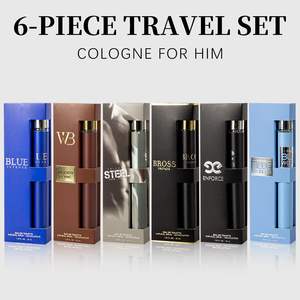 Set de 6 Fragancias Masculinas de Larga Duración, 35 ml Cada Una, Eau de Toilette en Spray, 6 Aromas Diferentes, Mini Fragancias para Citas, Sets de Viaje - Product Image 2