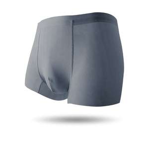 Calzoncillos Boxer de Algodón y Spandex Transpirables, Tejido Elástico Suave, Ajuste Cómodo para Hombres, Uso Diario y Deportivo - Product Image 1