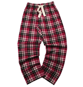 <b>Men's</b> Pants Professional Design <b>Men's</b> Casual Waist Flannel Trousers 100% Cotton Breathable Lightweight Drawstring Bottoms Sexy - Product Image 2