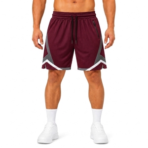Professional Athletic Mesh Running Shorts Breathable Workout Fitness Sports Training Shorts OEM ODM Private <b>Label</b> Manufacturing - Product Image 1