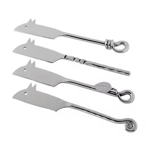 Classic Stainless Steel Cheese <b>Knife</b> <b>Set</b> <b>Sharp</b> Cutting Tools Kitchen Serving Utensils Everyday Use - Product Image 4