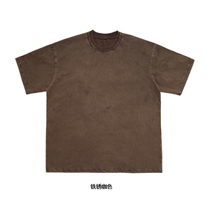 Fabricant pakistanais de t-shirts pour hommes en tissu délavé à l'acide, service OEM, logo et taille personnalisés, respirant, séchage rapide, vêtements décontractés - Product Image 4