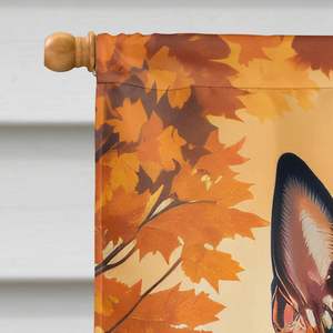 Doberman Pinscher Fall Decorativo Yard Banner Gran Porche Manga Poste Casa Colgante de pared Multicolor Poliéster Tamaño DE LA CASA Obra de arte - Product Image 3