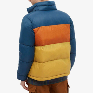 New Arrival High Quality Coated Men's Puffer <b>Jackets</b> Custom Logo Zip-Up Padded Outdoor <b>Winter</b> Wear Stand OEM Service Available - Product Image 2