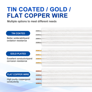 Round End Flat Cable FFC Flexible Flat <b>Ribbon</b> Cable 30 Position 1 mm for <b>Wire</b> Harness Connection - Product Image 5