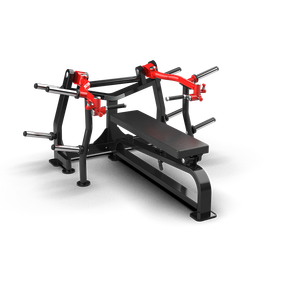 Equipo de Gimnasio QLI, Máquina de Press de Pecho Extra Grande con Carga de Placas Comercial QCP660, Metal, 1867x1484x1298mm, Hecho en Vietnam - Product Image 1