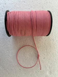 Premium Waxed Cotton <b>Cord</b> Waterproof <b>Braided</b> Cotton Thread High Tenacity Wax String for Jewelry Making DIY Bulk - Product Image 4