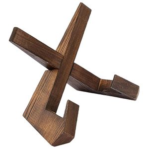 Support de rangement en bois durable pour recettes, menu de cuisine, présentoir de lecture pour bureau et maison - Product Image 3