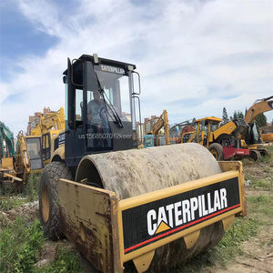 Rodillo de carretera usado Rodillo de carretera medio Caterpillar Rodillo de carretera hidráulico usado con piezas de maquinaria de construcción baratas - Product Image 4