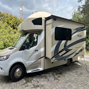 Offroad Motorhome RV Camper with Refrigerator <b>Bed</b> One Bedroom for Outdoor Camping - Product Image 4