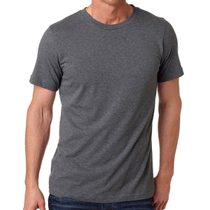 Camiseta de Alta Calidad para Hombre, Talla Grande, Estilo Urbano, Color Verde Claro, de Algodón, Transpirable, de Manga Corta para Verano - Product Image 3