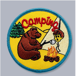 Patch en tissu brodé personnalisable en feutre non tissé écologique thermocollant, motif Moto Harley Route 66 américaine, forme irrégulière - Product Image 6