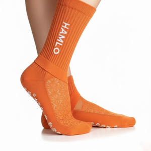 Pakistan Made <b>Men's</b> Sports Running <b>Socks</b> Non-Slip Grip and Self-Heating <b>Thermal</b> Design Custom Made for Football & Soccer Wear - Product Image 6