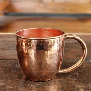 Metal New Design for Mule <b>Mug</b> Copper <b>Mug</b> with <b>Floral</b> Pattern Handgrip Party Use - Product Image 1