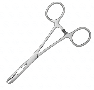 Pince à pansements Gross Maier courbée 14 cm en acier inoxydable, instrument chirurgical - Product Image 5